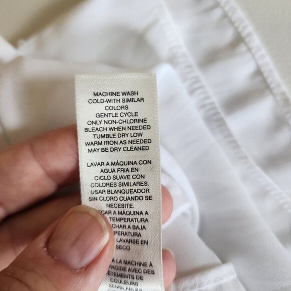 WHBM Embroidered Top, Size S, EUC - Picture 8 of 8